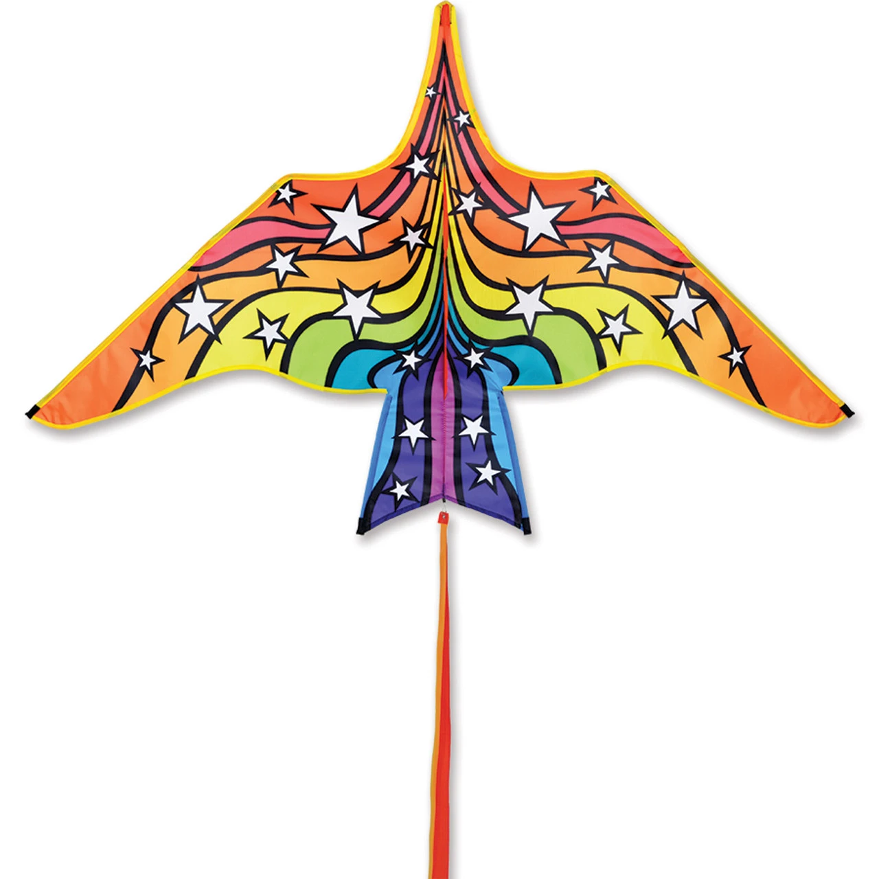 Thunderbird Kite -5 Ft. Rainbow Stars 1 Thunderbird Kite -5 Ft. Rainbow Stars