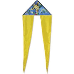 Zippy Flo-Tail Delta Kite - Giraffe