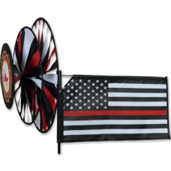 Premier® Triple Spinner - Thin Red Line - Fireman