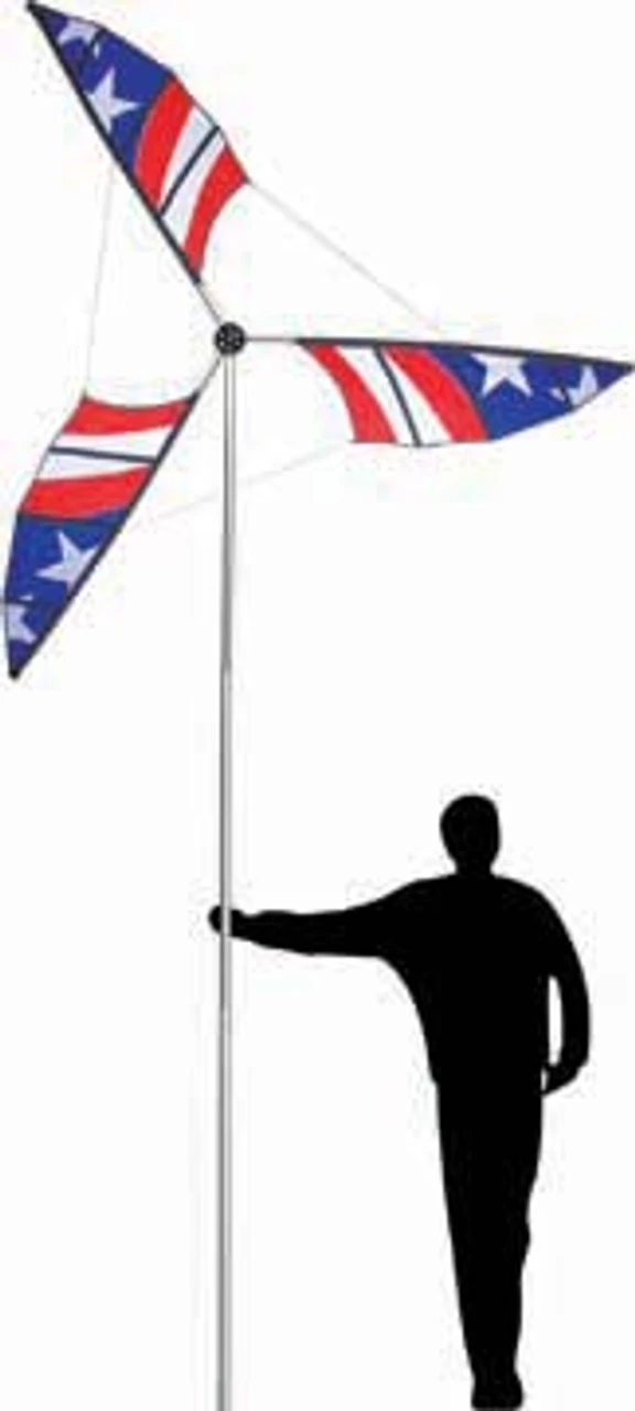 Premier® 9.5' Patriotic Wind Generator 1 Premier® 9.5' Patriotic Wind Generator