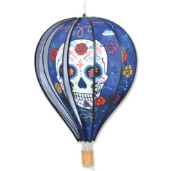 Premier® 22 In. Hot Air Balloon - Day Of The Dead (Blue)