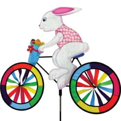 Premier® Biker Lawn Spinner - Bunny