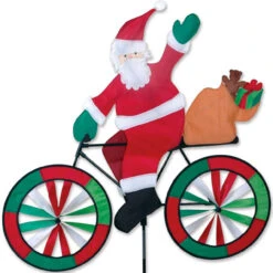 Premier® 30"" Bike Spinner - Santa