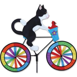 Premier® Biker Lawn Spinner - Tuxedo Cat