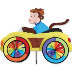 Premier® Car Lawn Spinner - Monkey