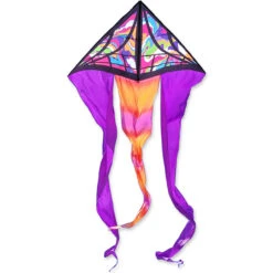 6.5 Ft. Flo-Tail Delta Kite - Marble