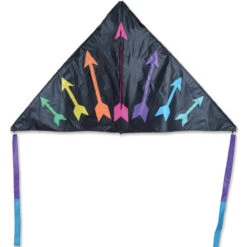 6 Ft. 5 In. Delta Kite - Rainbow Arrows