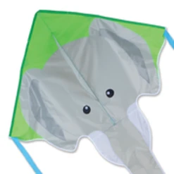 Large Easy Flyer Kite (Gray Elephant)