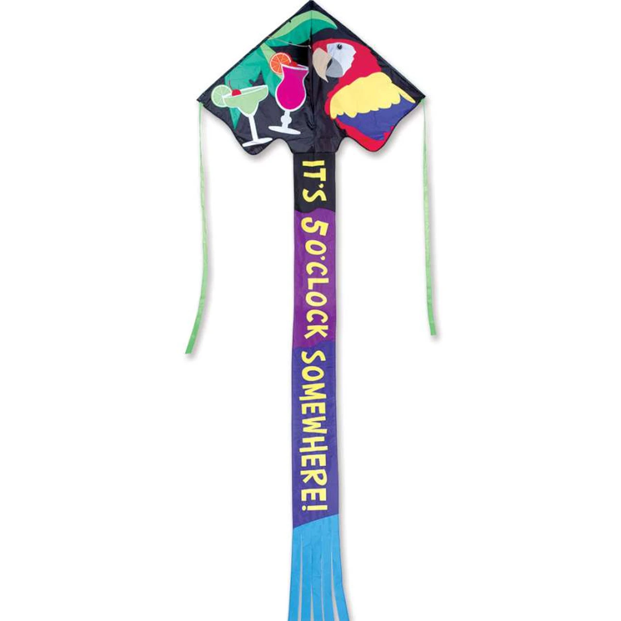 Jumbo Easy Flyer Kite - 5 O'Clock Somewhere 1 Jumbo Easy Flyer Kite - 5 O'Clock Somewhere