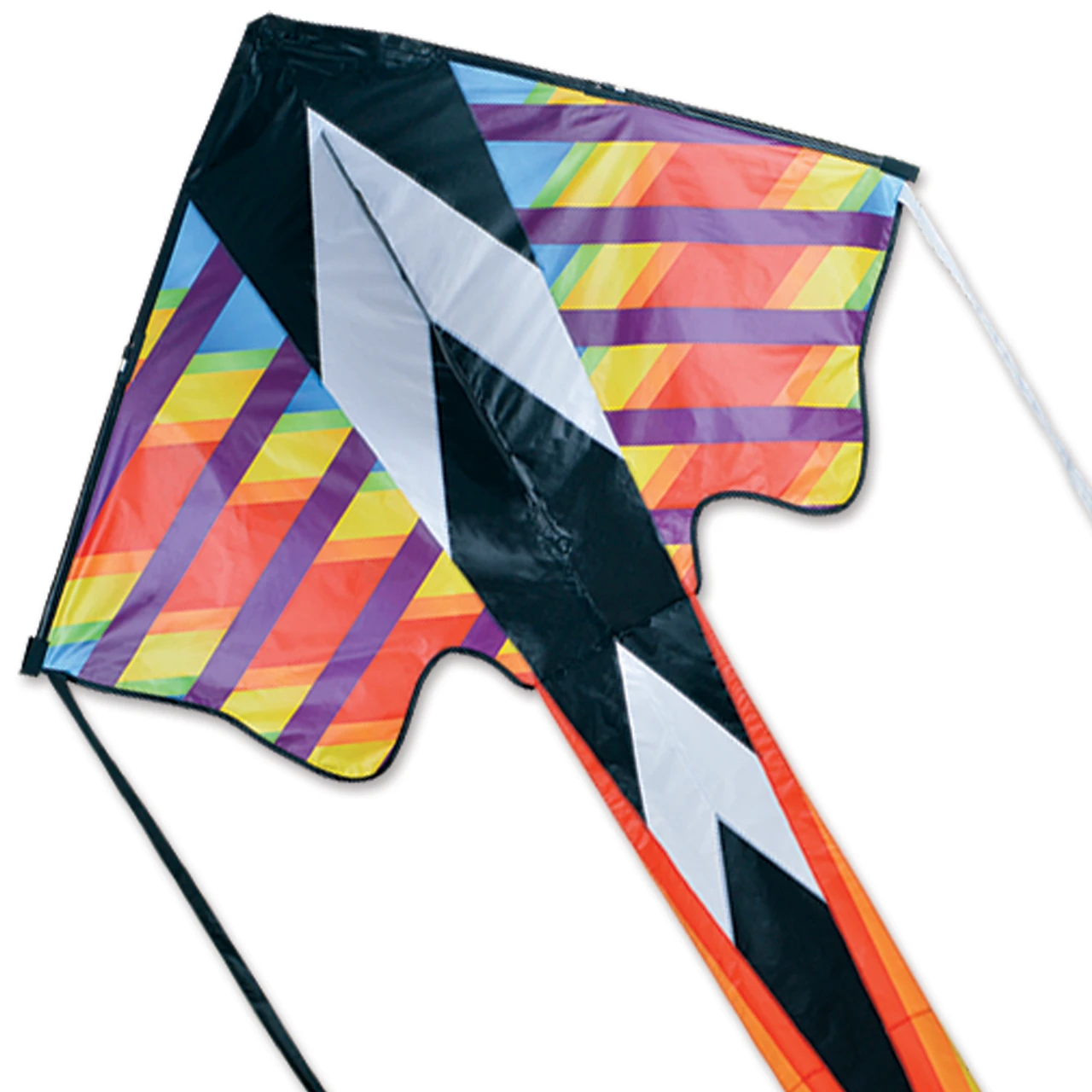 Zephyr Kite - Rainbow Geometric 1 Zephyr Kite - Rainbow Geometric