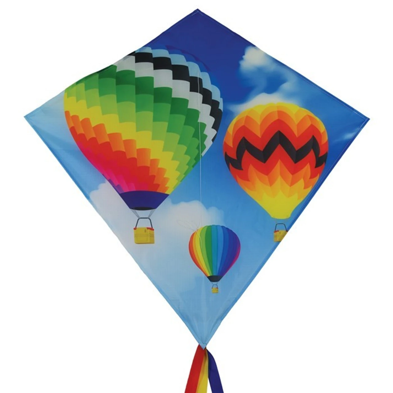 HOT AIR BALLOON 30" DIAMOND KITE 2 HOT AIR BALLOON 30" DIAMOND KITE - Image 2