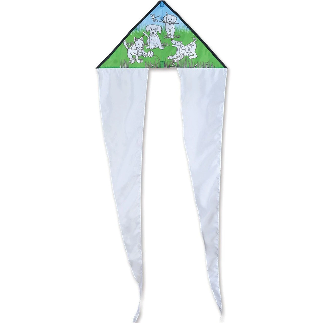 Coloring Kites - Dogs 1 Coloring Kites - Dogs