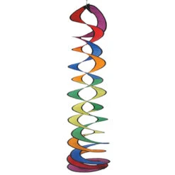 Rainbow Curlie Duet Wind Spinner