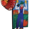 Premier® Triple Spinner W/Graphic Banner (Scarecrow)